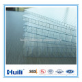 Clear Huili PC Sun Sheet from 4mm to 25mm Thickness with UV Coating